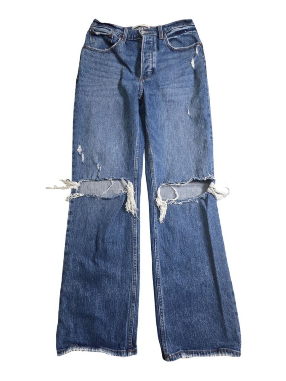 Women's - Abercrombie & Fitch The '90s Baggy Low Rise Jeans, Size 27